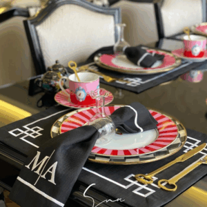 Signature Amerikan Servis & Servis Peçetesi (6 Kişilik)